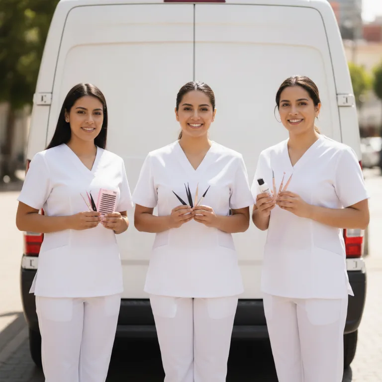 Extensão de Cílios equipe em Araraquara